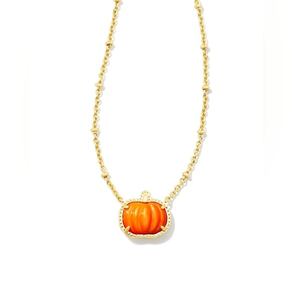 Kendra Scott pumpkin necklace - Picture 1 of 4